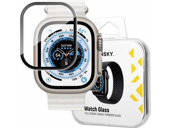 Wozinsky Full Glue karkaistu lasi Xiaomi Redmi Watch 5 Active -laitteelle (2 kpl)