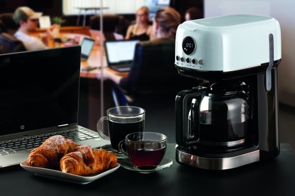 Ariete 1396/01, Kaffebrygger (drypp), 1,5 l, Malt kaffe, 900 W, Hvit