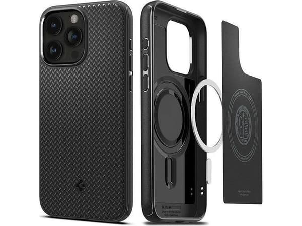 Spigen ACS06597 mobiltelefon beskyttelsesdeksel 17 cm (6,7") deksel Svart (8809896749466-ACS06597)