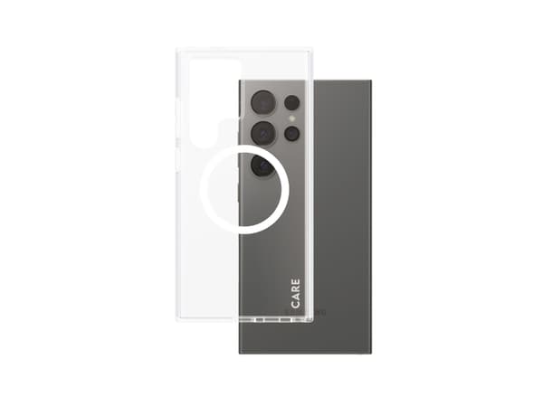 CARE by PanzerGlass Urban Combat - Baksidedeksel for mobiltelefon - Qi - termoplast-polyuretan (TPU), polykarbonat (PC), oleofobisk belegg - gjennoms
