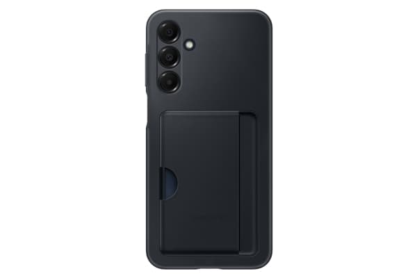 Samsung Galaxy A16 5G Card Slot Case Black, Cover, Samsung, Galaxy A16 5G, 17 cm (6.7"), Black