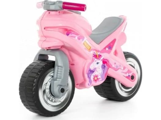 Polesie 80608 Rosa MX sykkel