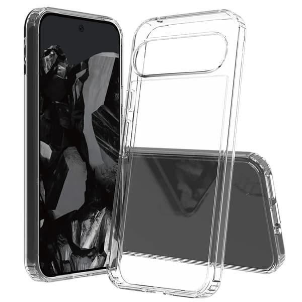 Google Pixel 9 Pro - Stilrent och Praktiskt Ultra Tunt Silikonskal