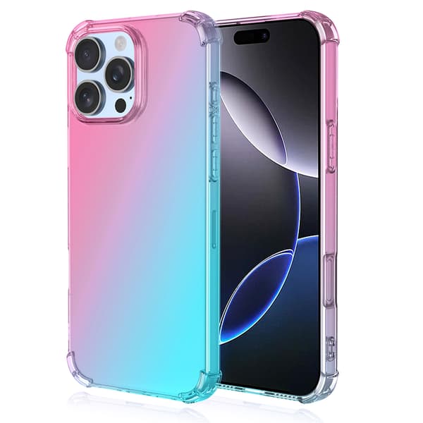iPhone 16 Pro Max - Stilrent Skyddande Gradient Silikonskal