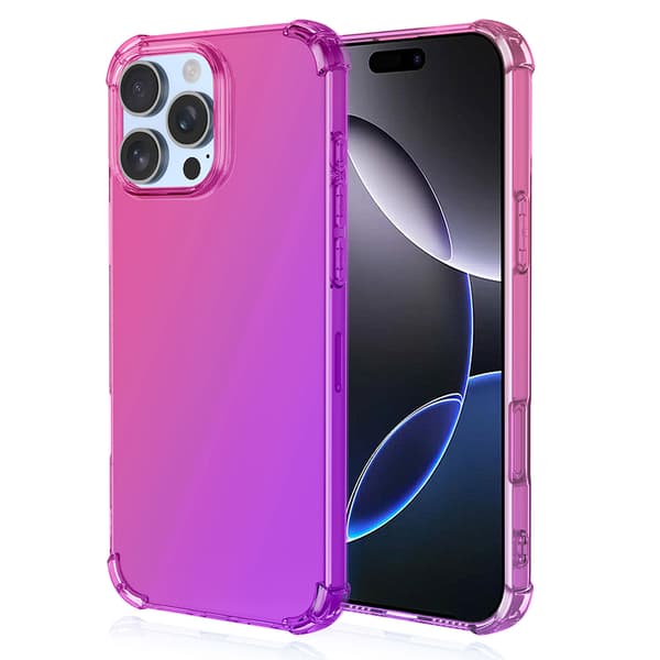 iPhone 16 Pro Max - Stilrent Skyddande Gradient Silikonskal