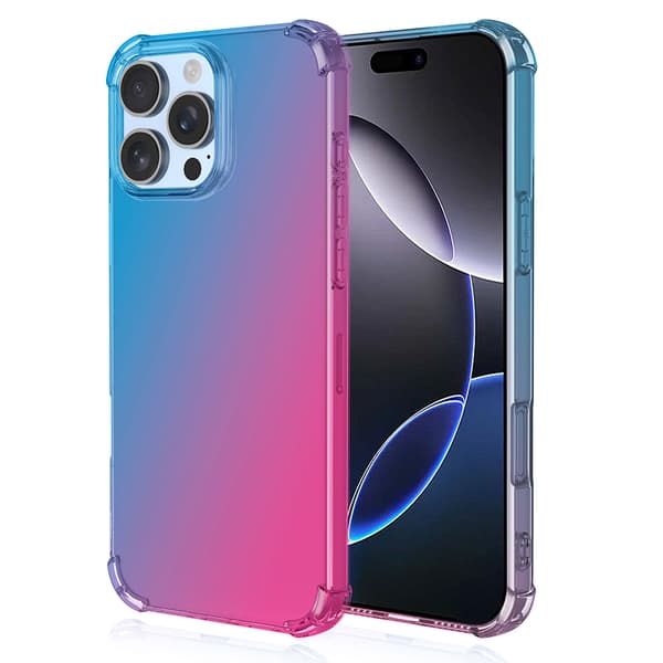 iPhone 16 Pro Max - Stilrent Skyddande Gradient Silikonskal