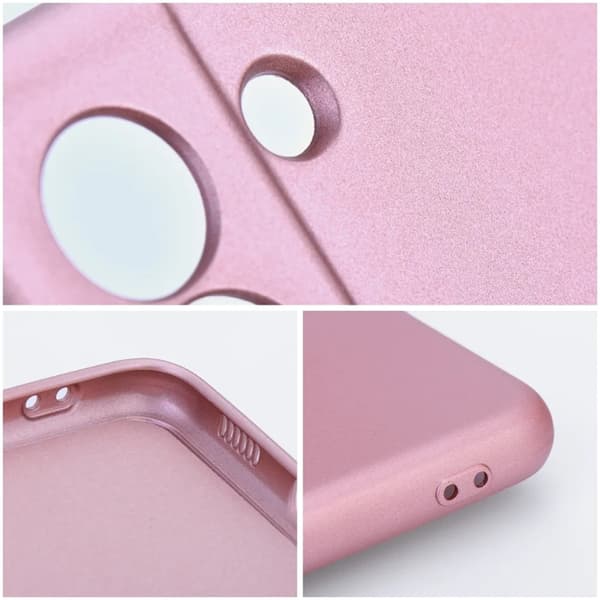 Galaxy A55 5G Mobilskal Metallic - Rosa