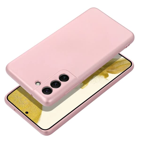 Galaxy A55 5G Mobilskal Metallic - Rosa