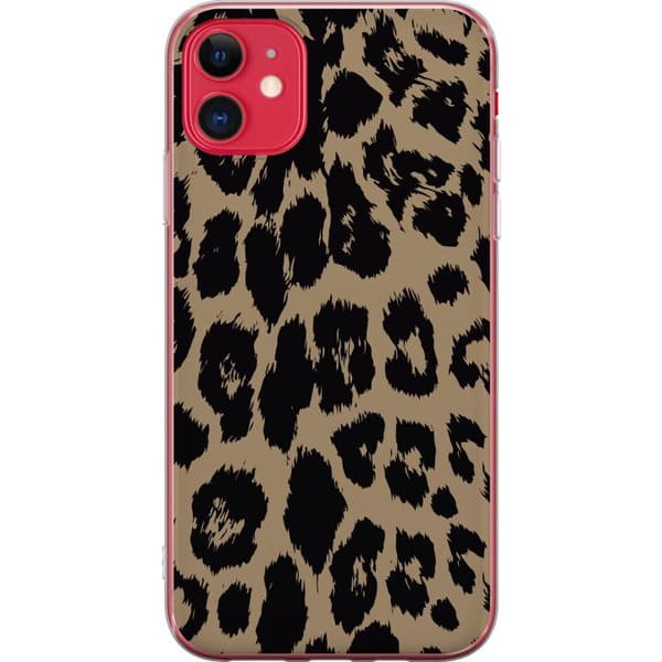 Apple iPhone 11 Genomskinligt Skal Leopard