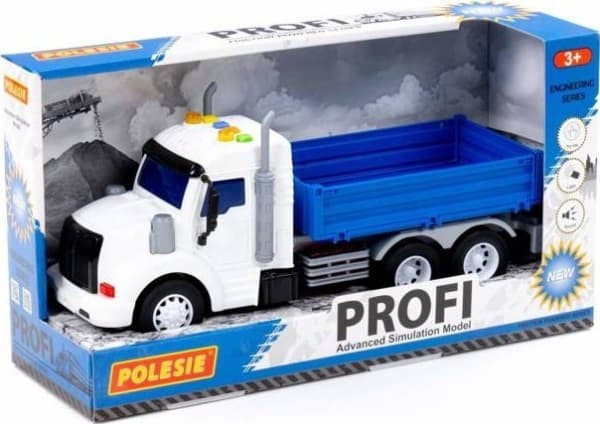 Polesie Polesie 91680 "Profi" tröghetsbräda bil med ljus och ljud blå i låda