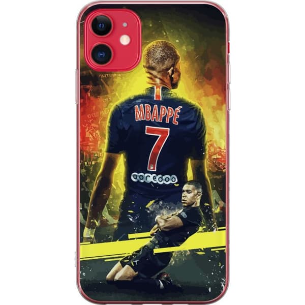 Apple iPhone 11 Gennemsigtig cover Kylian Mbappé