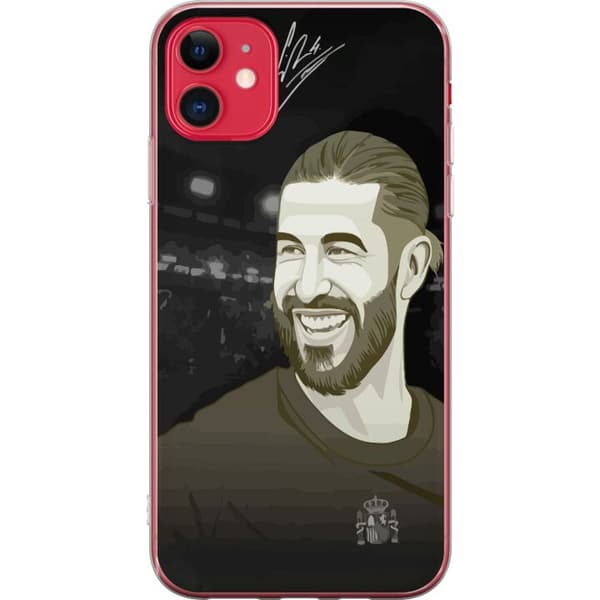 Apple iPhone 11 Genomskinligt Skal Sergio Ramos