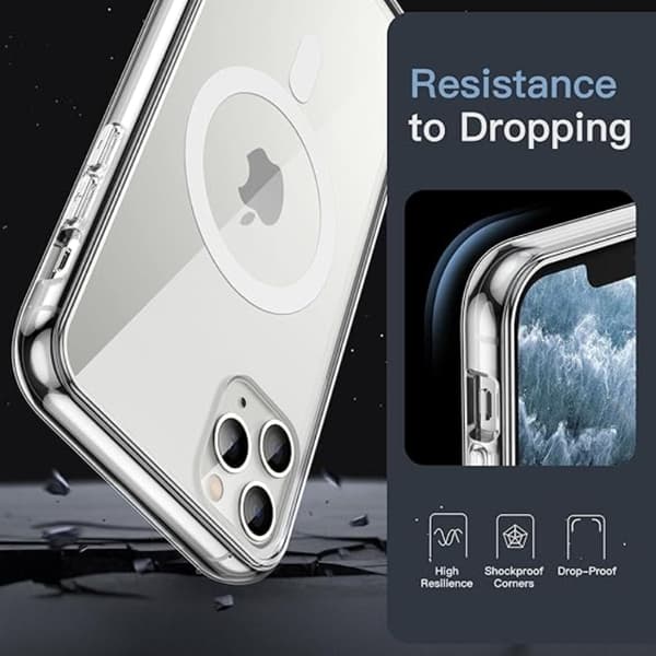 iPhone 11 Pro Max Mobilskal Magsafe - Transparent