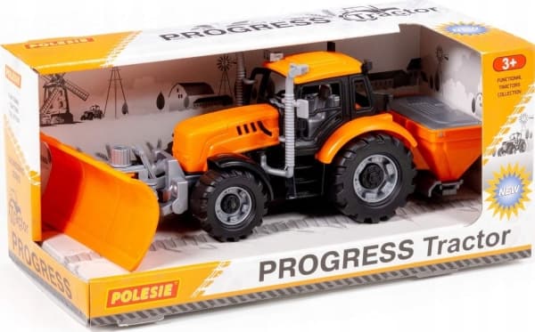 Polesie TRAKTOR ODSNIEZARKA 31X15X15 PROGRESS POM WADER8