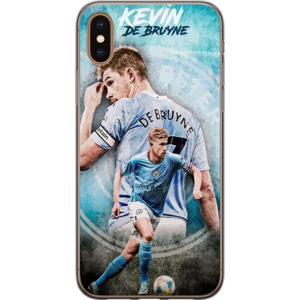 Apple iPhone XS Genomskinligt Skal Kevin De Bruyne