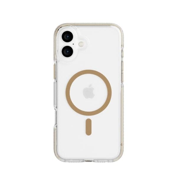 Evo Tech21 - Evo Crystal - Suojus - iPhone 16 Plus - MagSafe - Kultainen