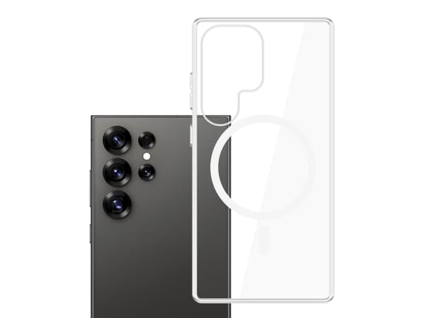 3MK Clear MagCase, Omslag, Samsung, Galaxy S25 Ultra, 17,3 cm (6.8"), Transparent