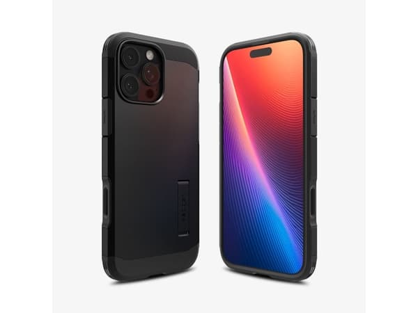 Spigen iPhone 16 Pro Max Case, Apple iPhone 16 Pro Max, Svart
