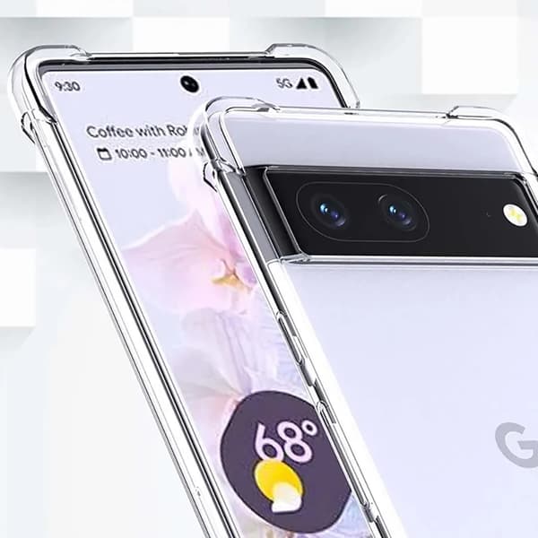 Google Pixel 8 - Stötdämpande Silikonskal med Airbagfunktion