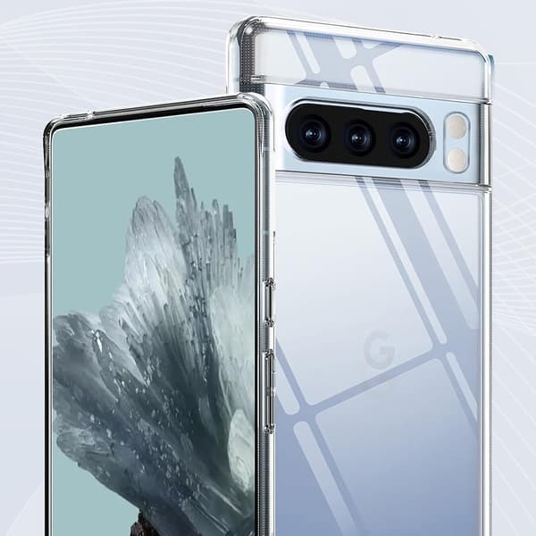 Smart Stilrent Ultra Tunt Skyddsskal i Silikon till Google Pixel 8 Pro