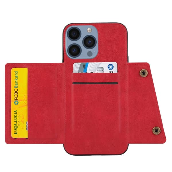 Ett Skal som Gör Mer - FLOVEME Retro Plånboksskal för iPhone 16 Pro Max