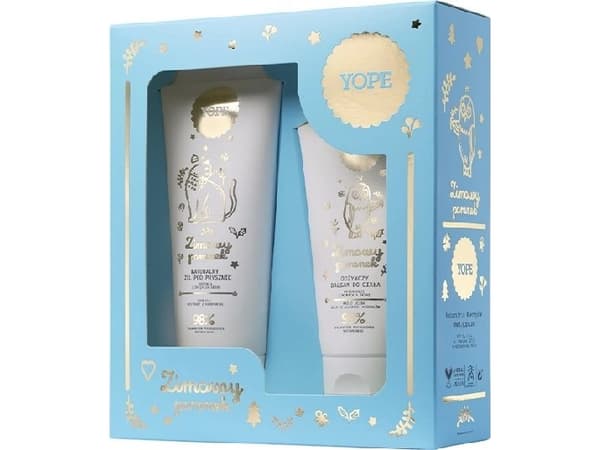 Yope YOPE VINTER MORGEN DUSJGEL 200 ML + BODY LOTION 150 ML