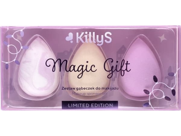 KILLYS_SET Magic Gift sminksvampar 3st