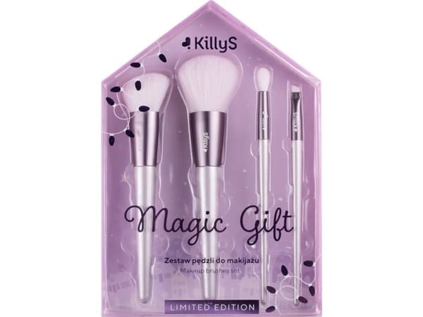 KILLYS_SET Magic Gift pędzli do makijazu 4szt.