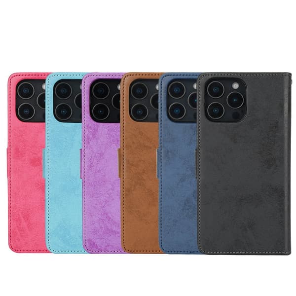 Funktion möter lyx - Plånboksfodral för iPhone 16 Pro