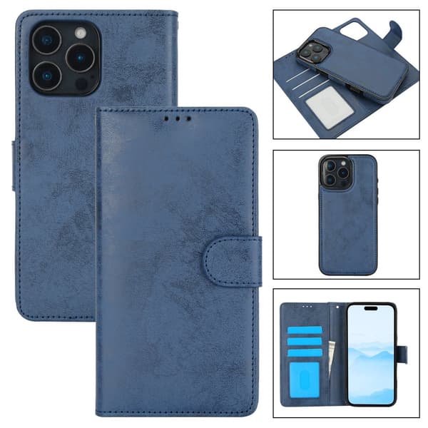 Funktion möter lyx - Plånboksfodral för iPhone 16 Pro