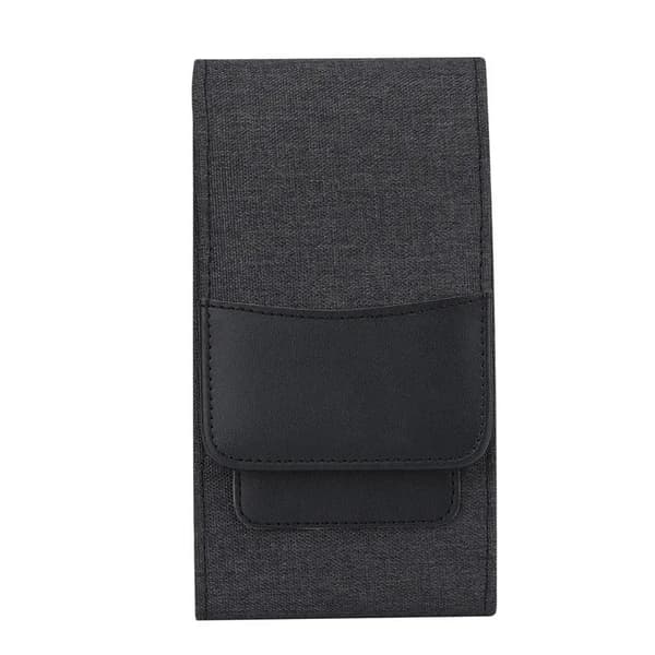 Nylon Midjeväska med Bältesklämma - Perfekt för iPhone & Samsung!