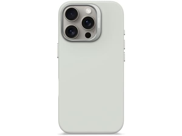 Dekodet dekodet antimikrobielt silikonbakdeksel - MagSafe-kompatibelt silikonbeskyttelsesdeksel for iPhone 16 Pro (sandstein)
