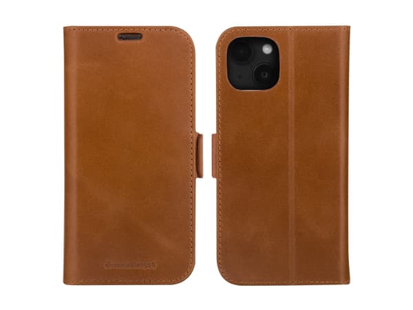 dbramante 1928 Copenhagen Wallet Case for iPhone 15 Brown