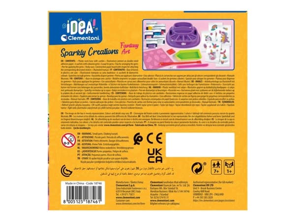 Clementoni Idea Sparkly Creations - Creative kit