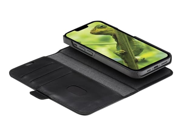dbramante 1928 Lynge 2in1 Wallet Case for iPhone 14 Pro Black