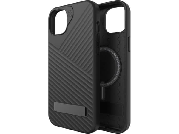 ZAGG Cases Denali Snap KS Apple iPhone 15 Plus/iPhone 14 Plus Black EN/FR, Omslag, Apple, iPhone 15 Plus, iPhone 14 Plus, 17 cm (6.7"), Svart