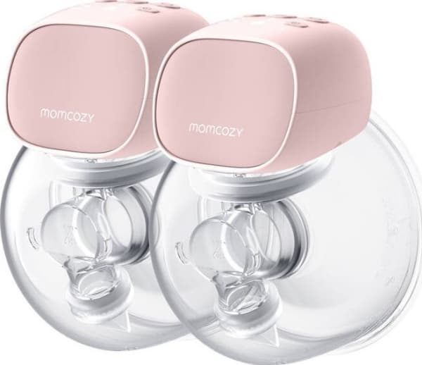 Momcozy S9 pro tuplarintapumppu (vaaleanpunainen)