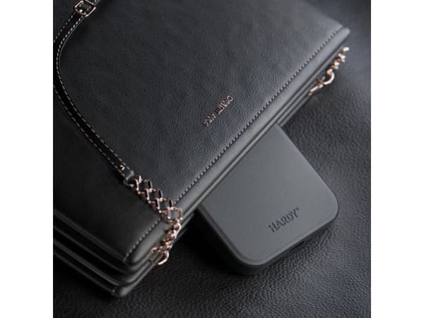 3MK HARDY Silky Leather MagCase, Cover, Apple, iPhone 16 Plus, 17 cm (6.7"), Black