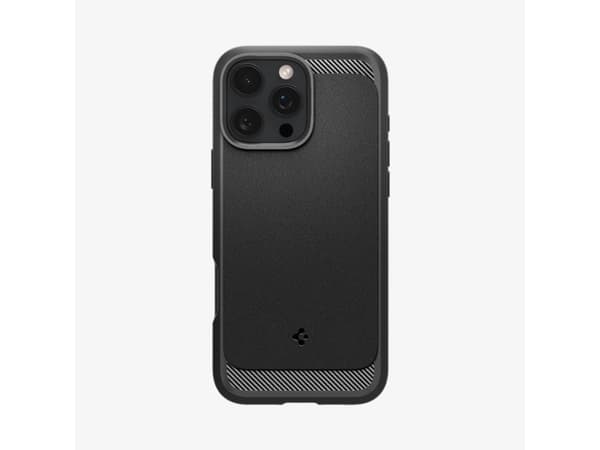 Spigen Rugged Armor (MagFit), Etui, Apple, iPhone 16 Pro Max, 17,5 cm (6.9"), Sort