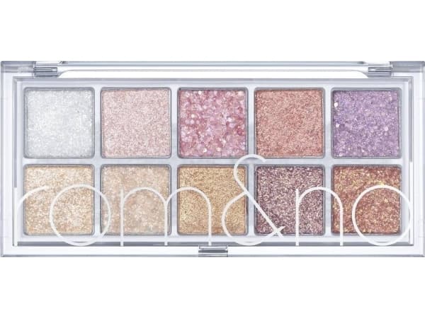 ROM&amp;ND_Better Than Palette paleta øyenskygge 00 Light &amp; Glitter Garden 7,5g