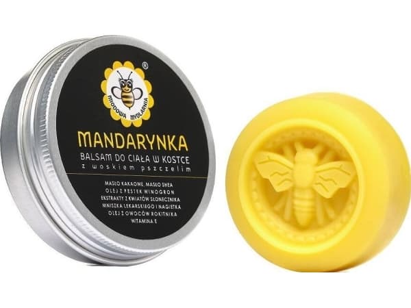 HONEY WASHERY_Tangerine body lotion bar 40g