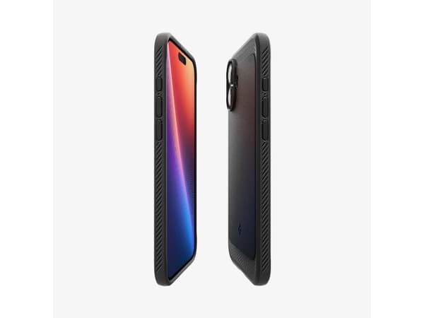 Spigen Rugged Armor (MagFit), Cover, Apple, iPhone 16 Plus, 17 cm (6.7"), Black