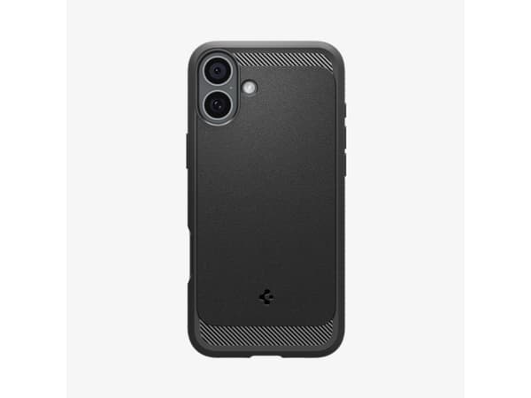 Spigen Rugged Armor (MagFit), Cover, Apple, iPhone 16 Plus, 17 cm (6.7"), Black