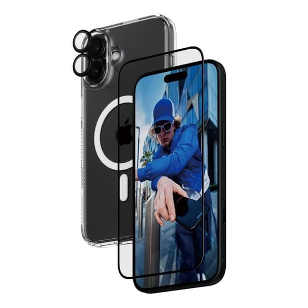 PanzerGlass iPhone 16 Plus 7'' 3-in-1-suojapaketti