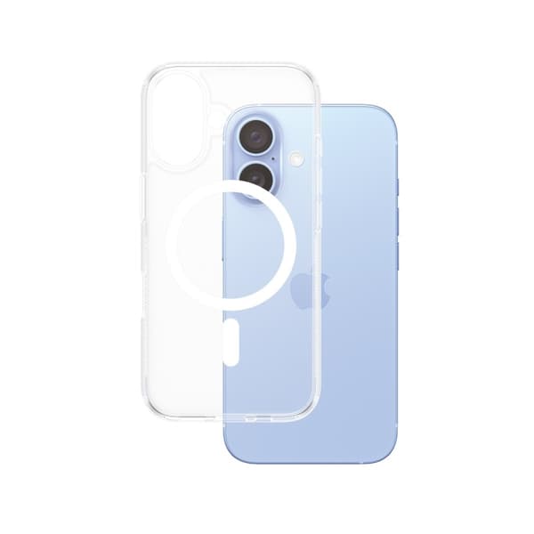 PanzerGlass HardCase MagSafe - iPhone 16 - Valkoinen