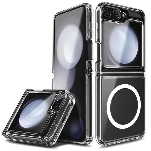 Praktiskt & Skyddande Mag-Safe Skal för Samsung Galaxy Z Flip 6