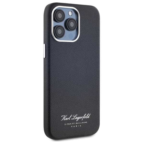 Karl Lagerfeld iPhone 15 Pro Max Mobilskal Hotel RSG - Svart