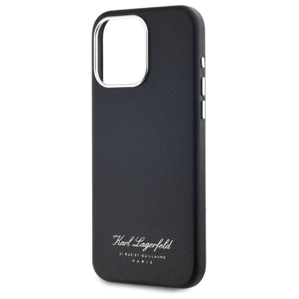 Karl Lagerfeld iPhone 15 Pro Max Mobilskal Hotel RSG - Svart