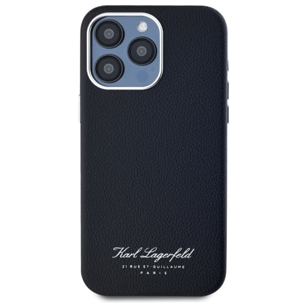Karl Lagerfeld iPhone 15 Pro Max Mobilskal Hotel RSG - Svart