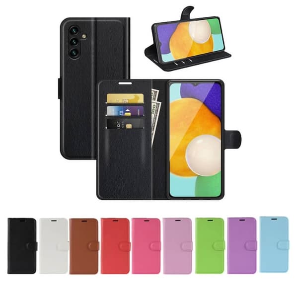 Plånboksfodral Samsung Galaxy A16 - Olika färger Lila